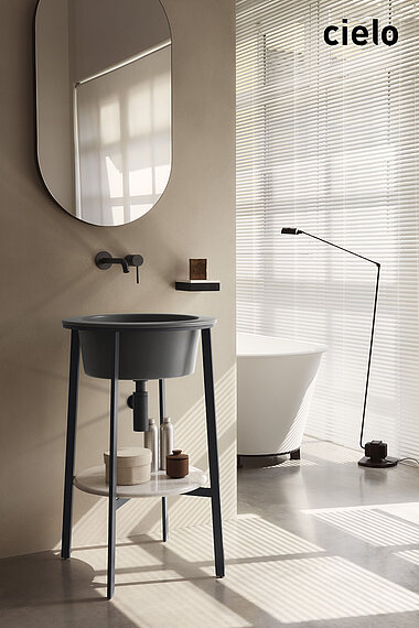 Serie I CATINI Waschbecken CATINO Tondo - Badewanne OTTAVIA